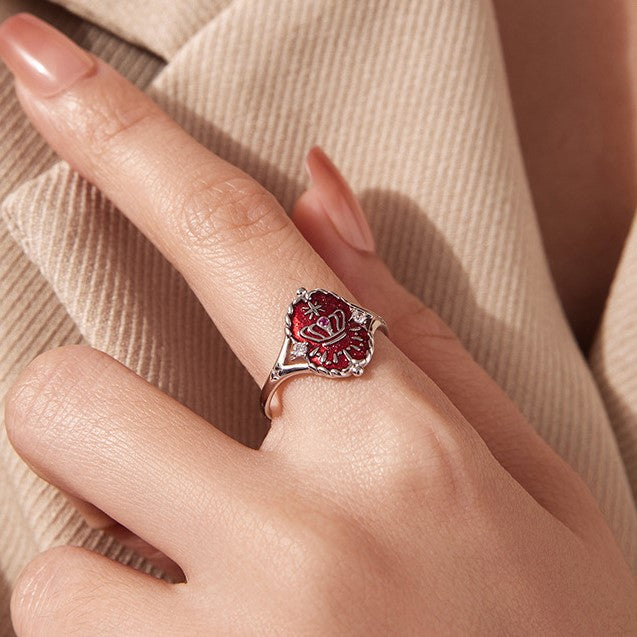The Empress Tarot Card Ring Selenichast