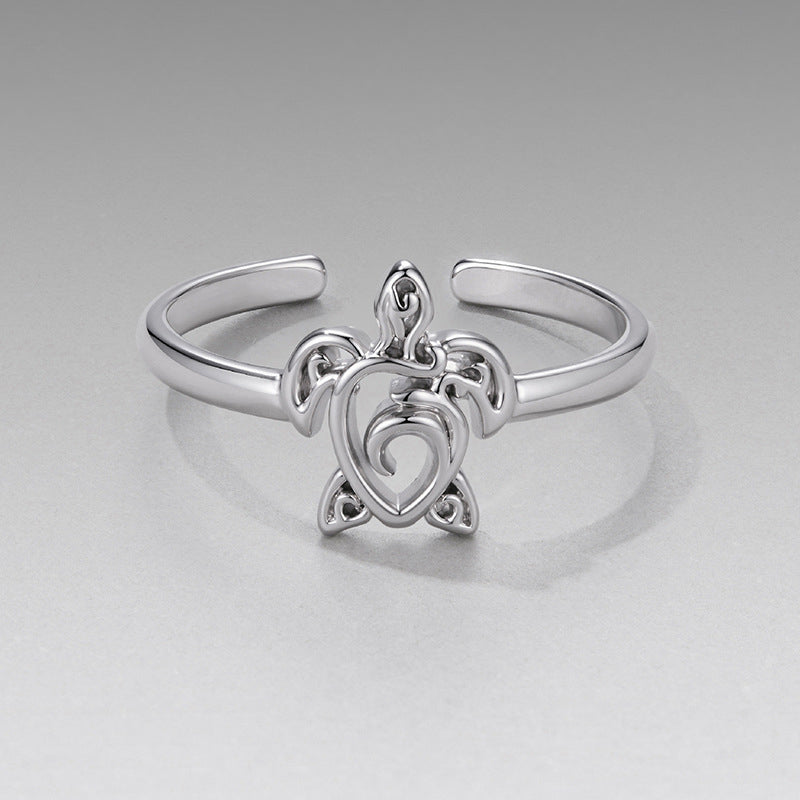 Selenichast Turtle Ring Ocean Jewelry