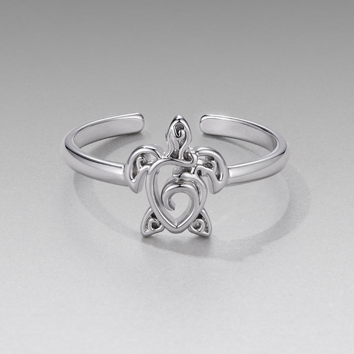 Selenichast Turtle Ring Ocean Jewelry
