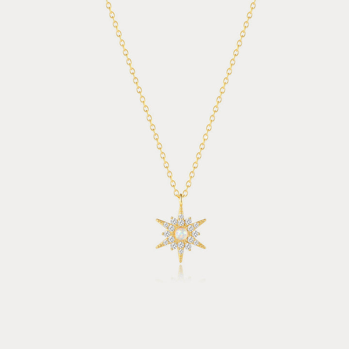 Selenichast Opal Sun Necklace