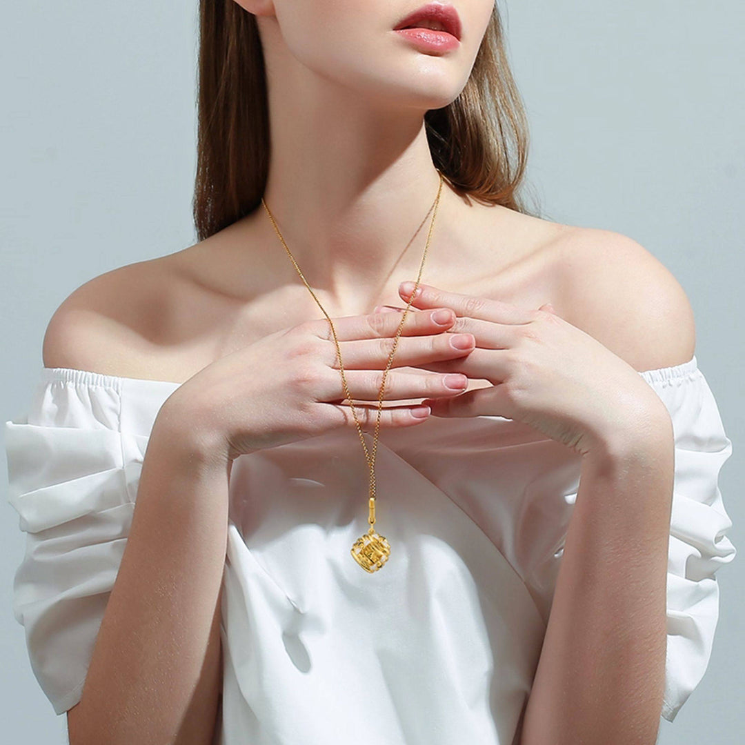 Honeybee Locket Necklace