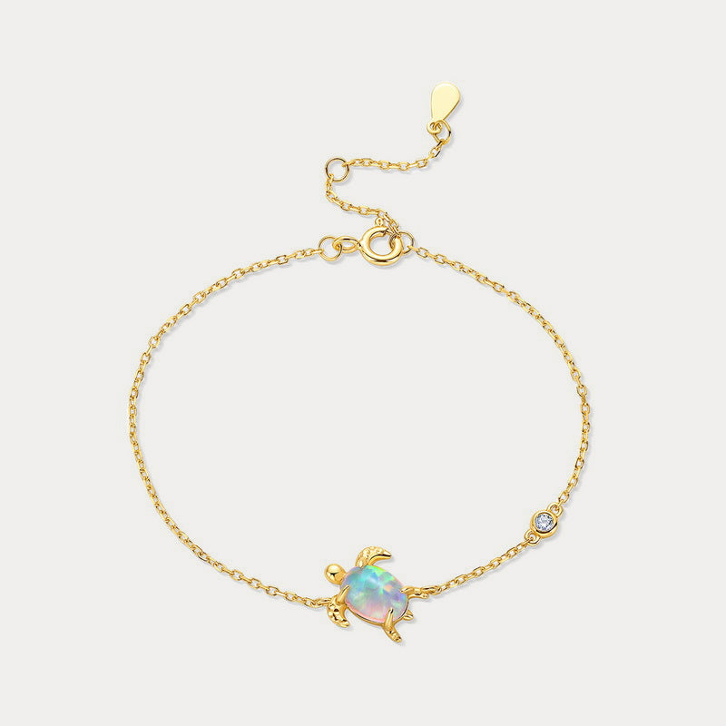 Selenichast Opal Turtle Bracelet