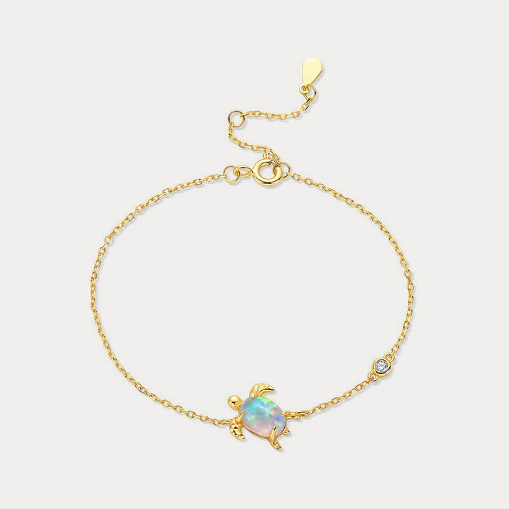 Selenichast Opal Turtle Bracelet