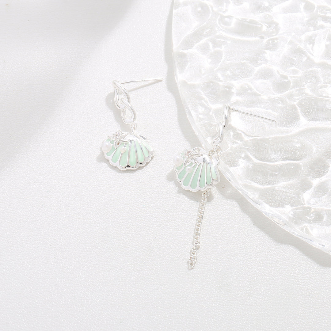 Shell Drop Earrings