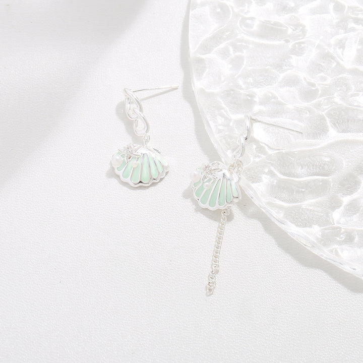 Shell Drop Earrings