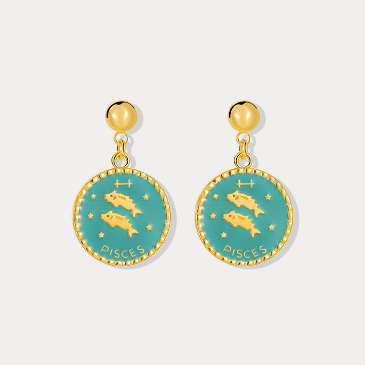 Pisces Constellation Earrings