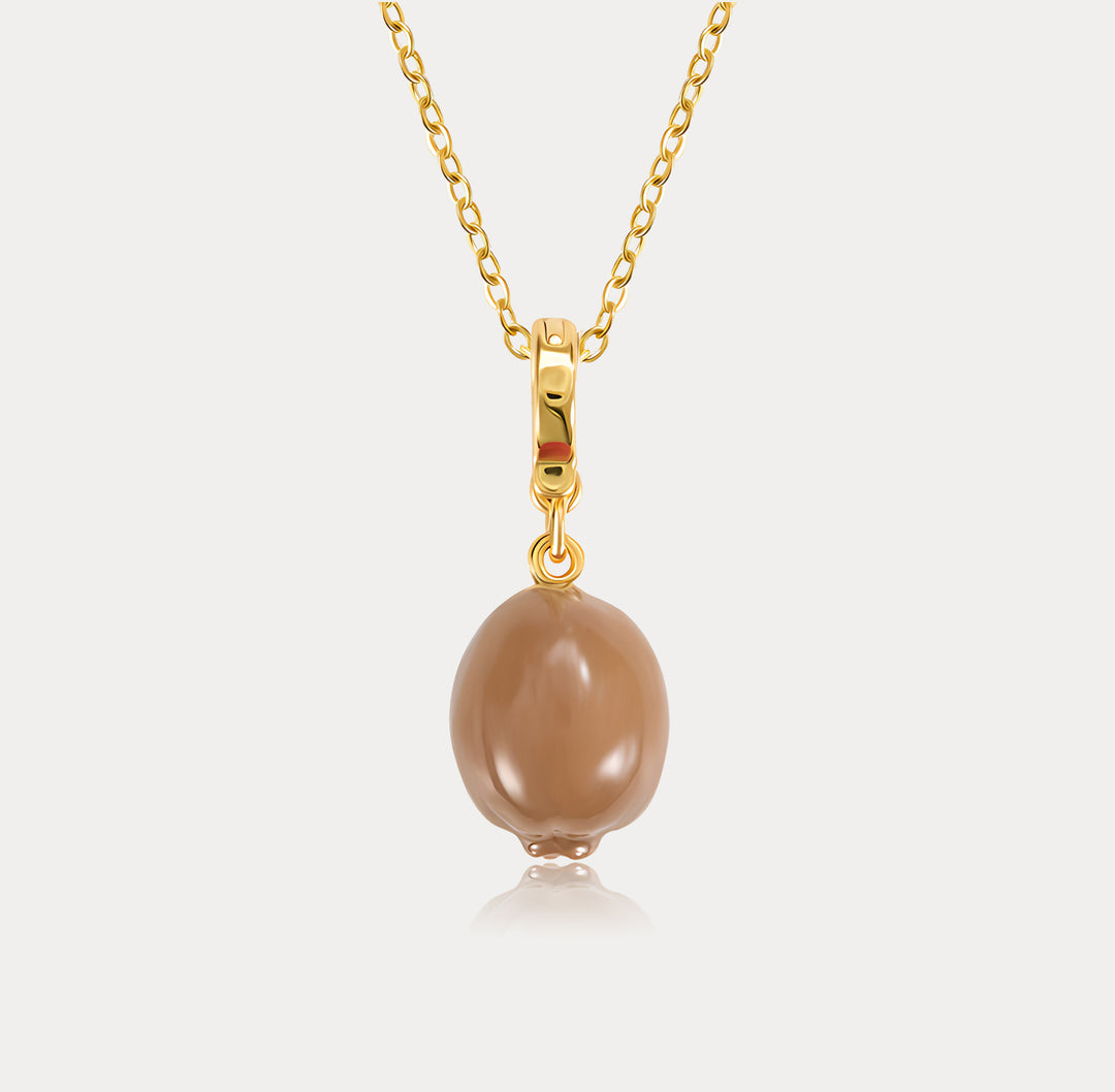 Selenichast Kiwi Pendant Necklace