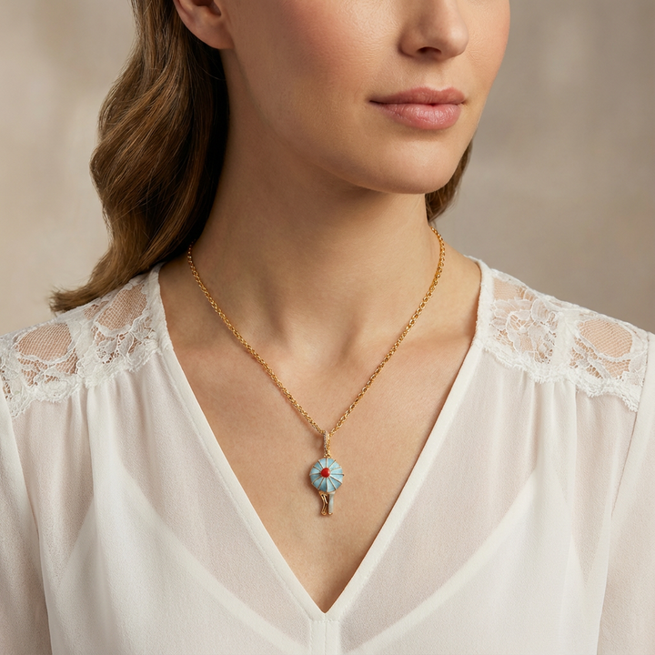 Under Umbrella Lovers Necklace