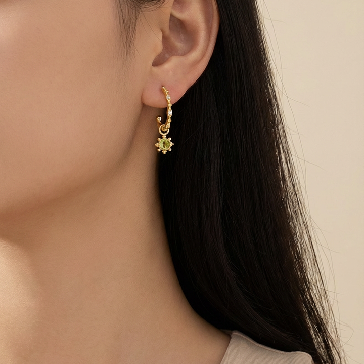 Vintage Peridot Earrings