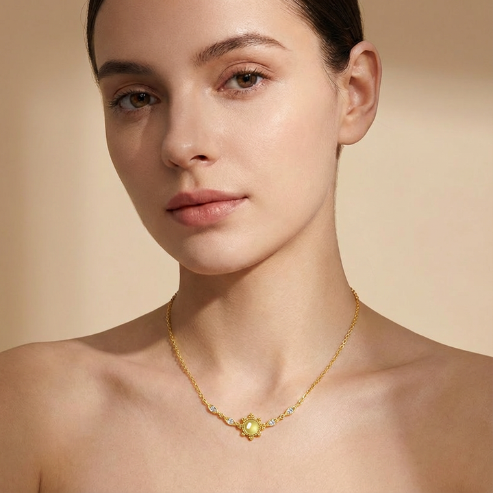 Vintage Peridot Necklace