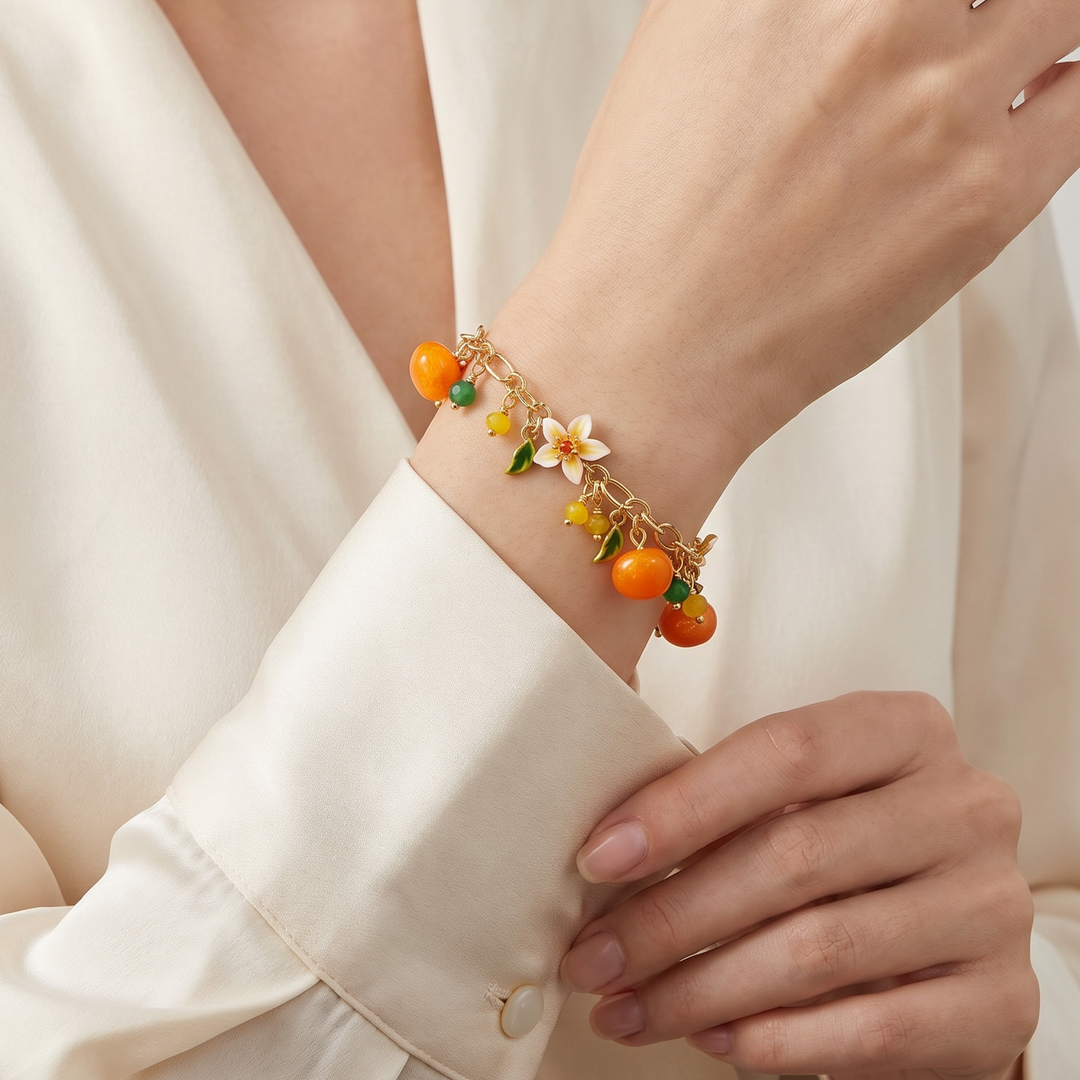 Orange Bracelet Selenichast 