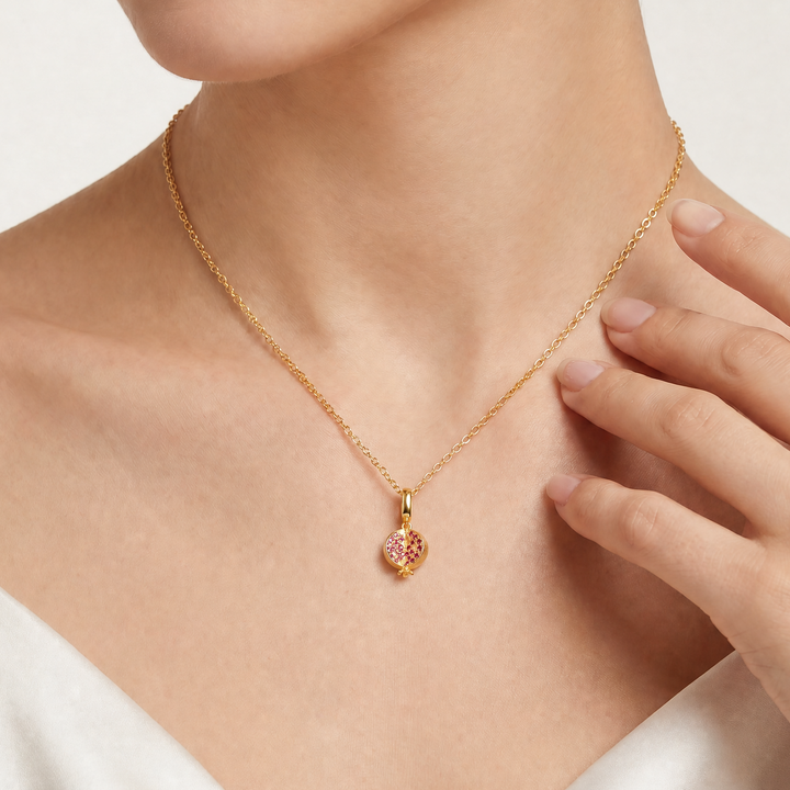 Pomegranate Necklace Selenichast