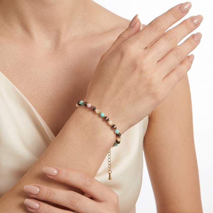 Tiger Eye Bead Bracelet
