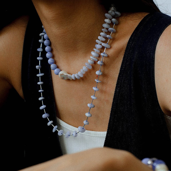 Baroque Pearl Beaded Necklace