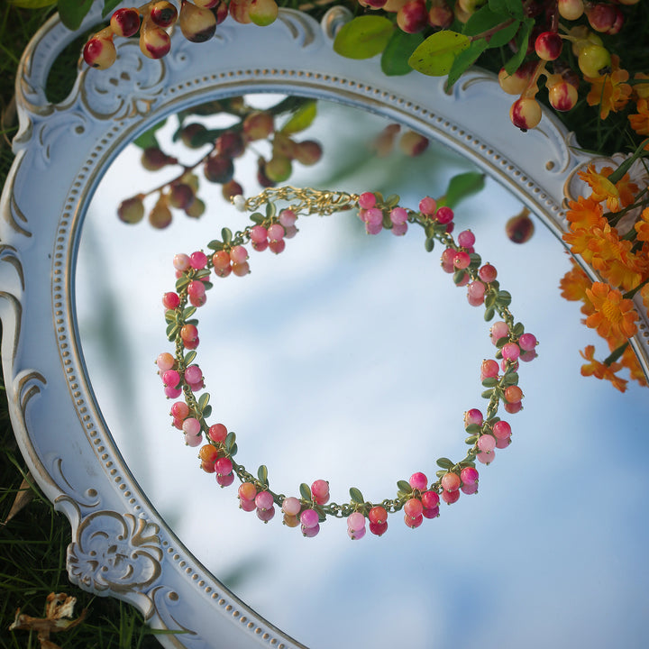 Sweet Pinkberry Necklace