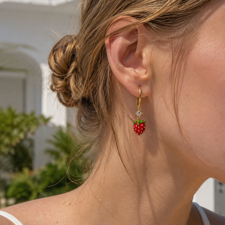 Strawberry Earrings