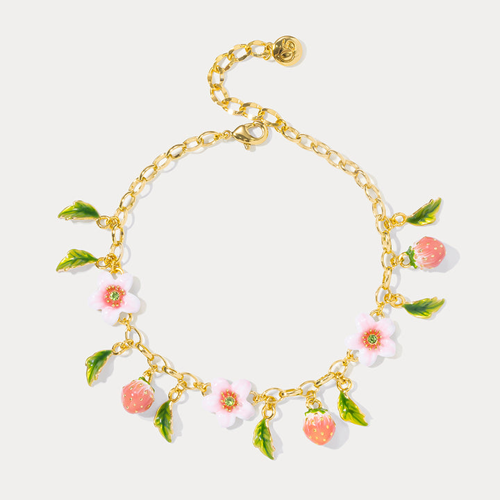 Strawberry Blossom Bracelet