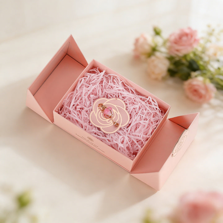 Pink Rose Gift Box