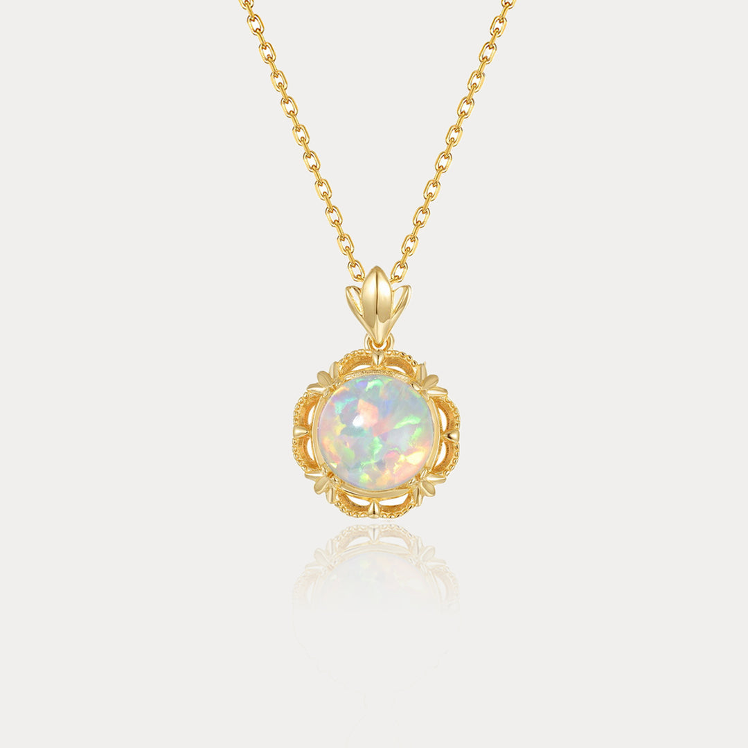 Selenichast Opal Necklace Opal Jewelry