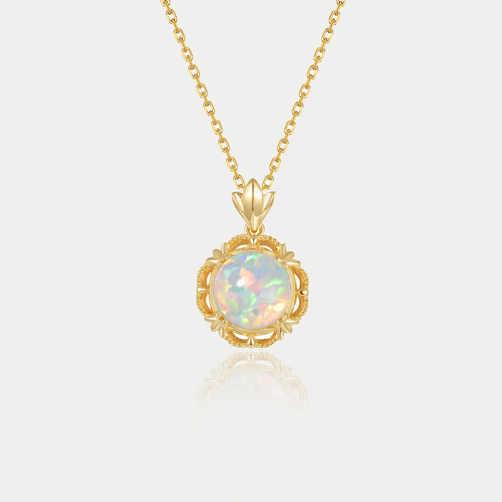Selenichast Opal Necklace Opal Jewelry