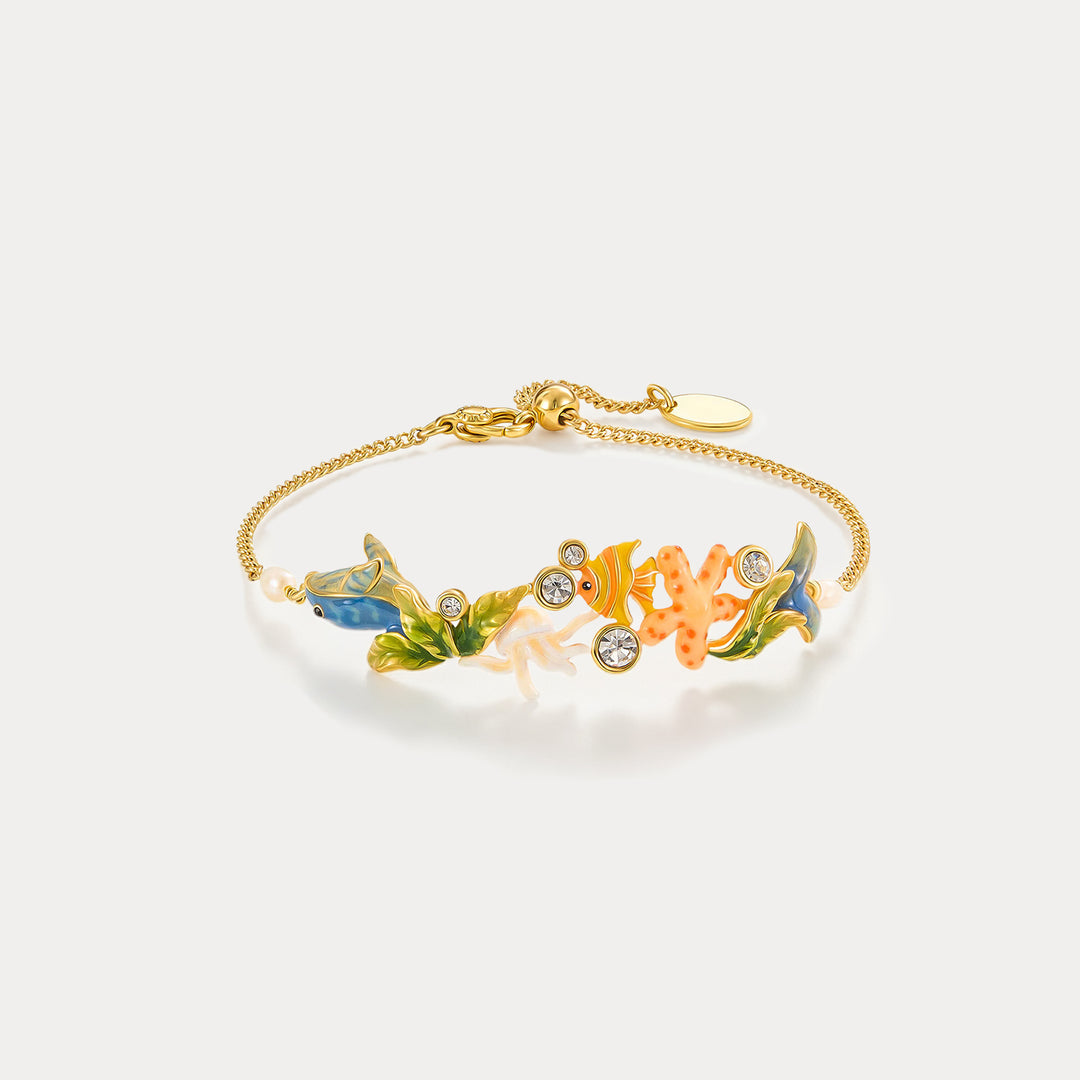 Selenichast Whale Bracelet Animal Jewelry