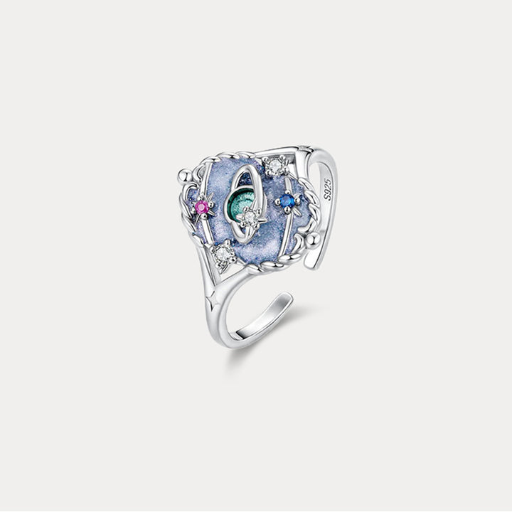 The World Tarot Card Ring Selenichast