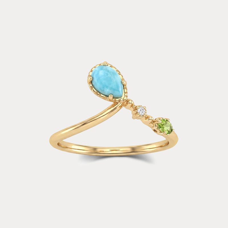 Larimar Ring