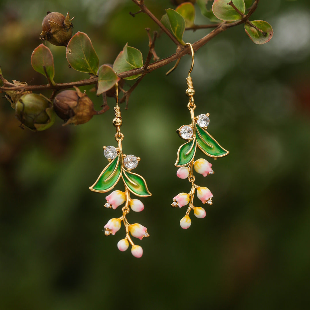 Boucles d'oreilles Lily of Valley