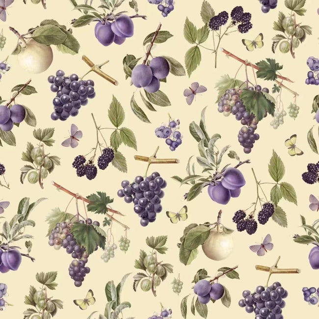 Selenichast Purple Fruit Square Scarf