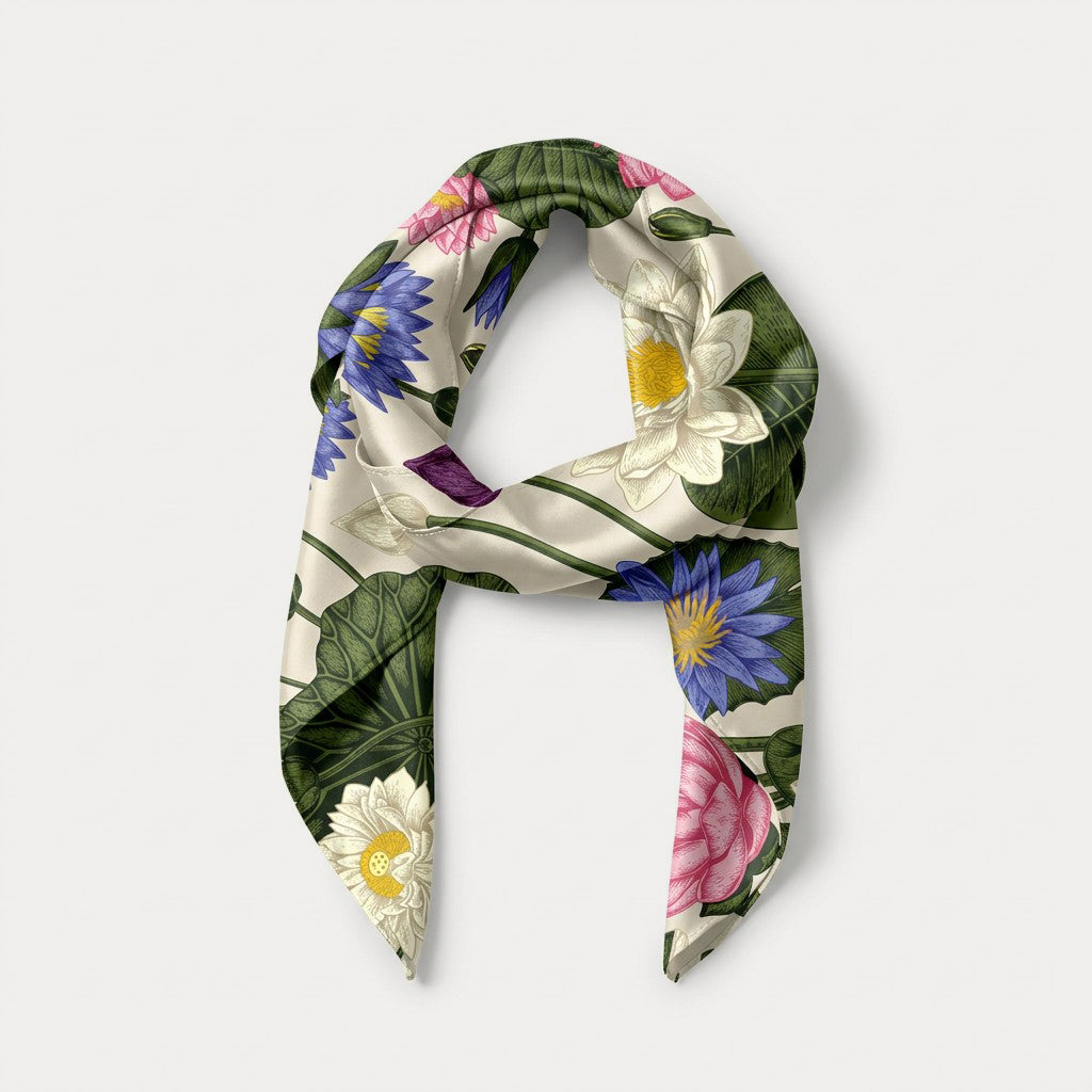 Selenichast Lotus Square Scarf