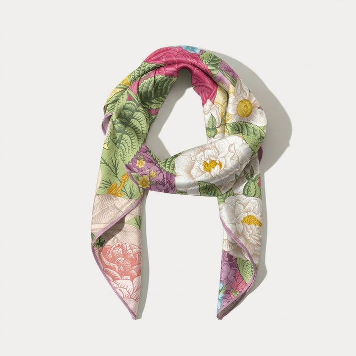 Selenichast Victoria Floral Square Scarf