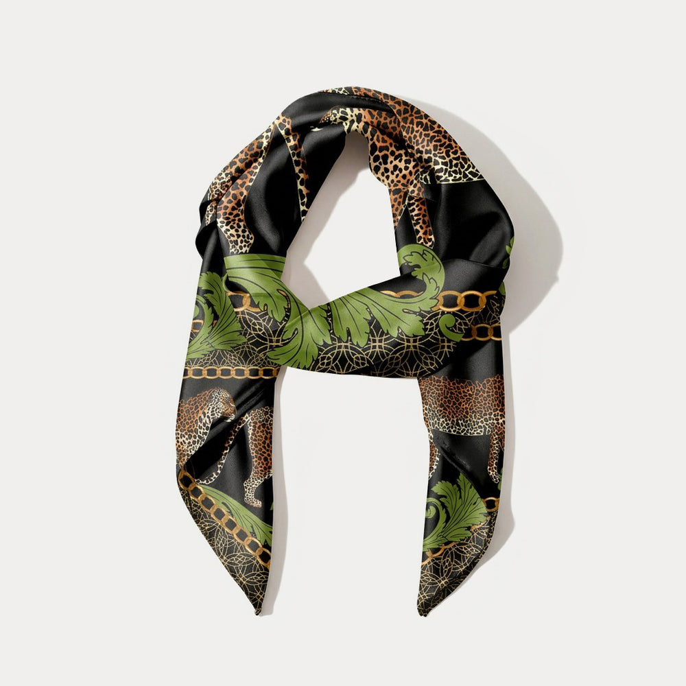 Selenichast Leopard Square Scarf