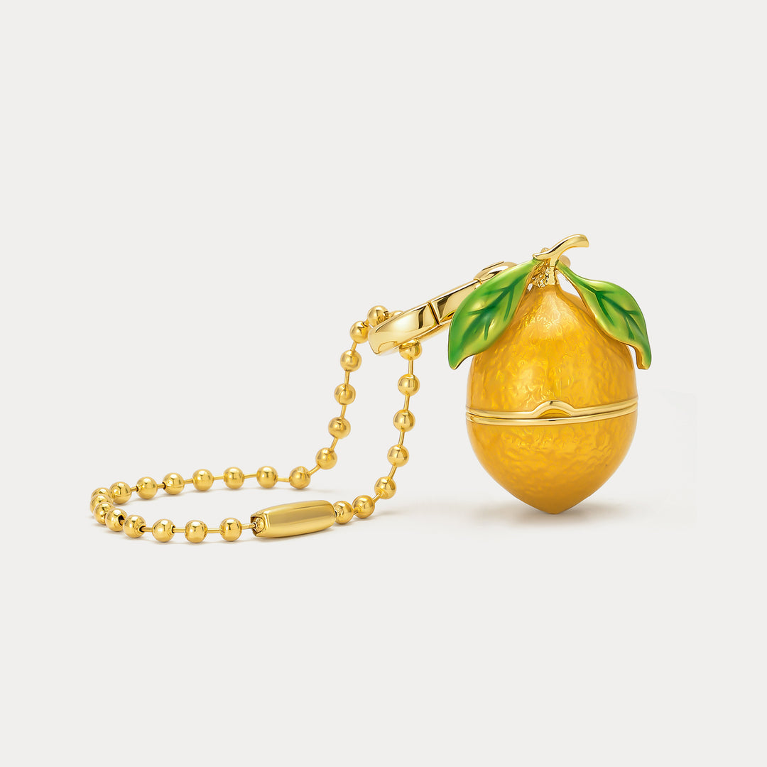 Selenichast Lemon Locket Charm