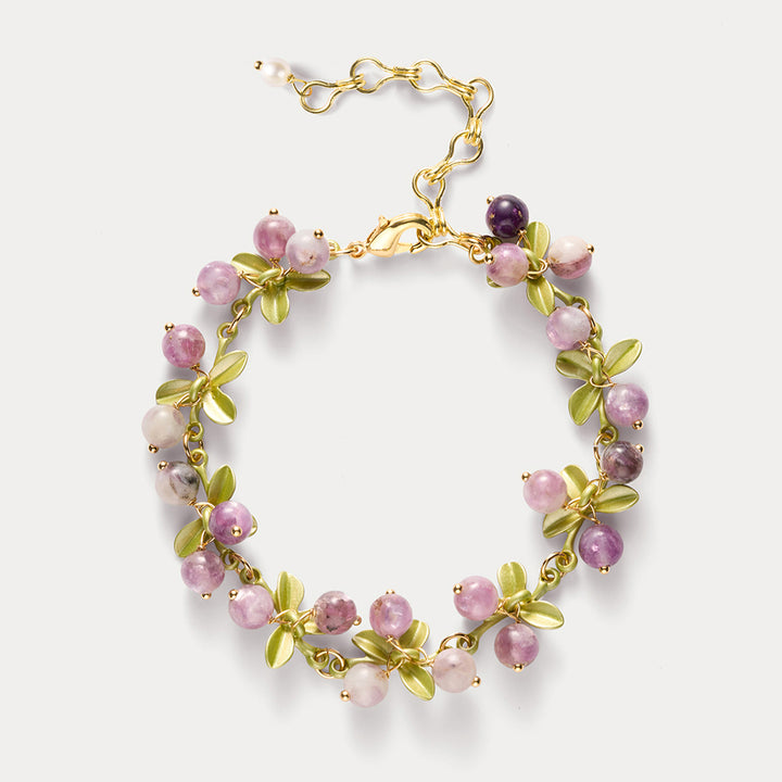 Purple Berry Bracelet