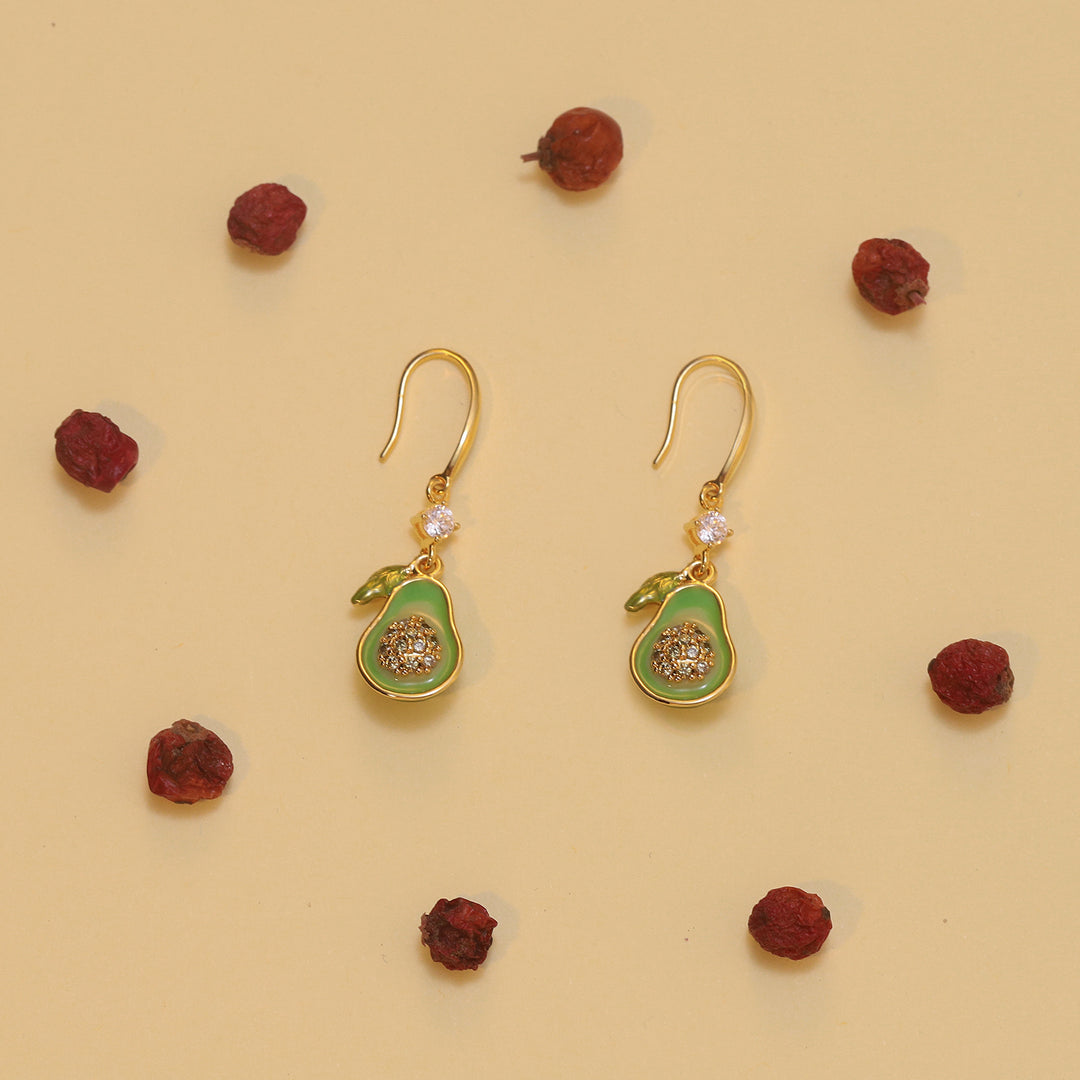 Pendientes de aguacate