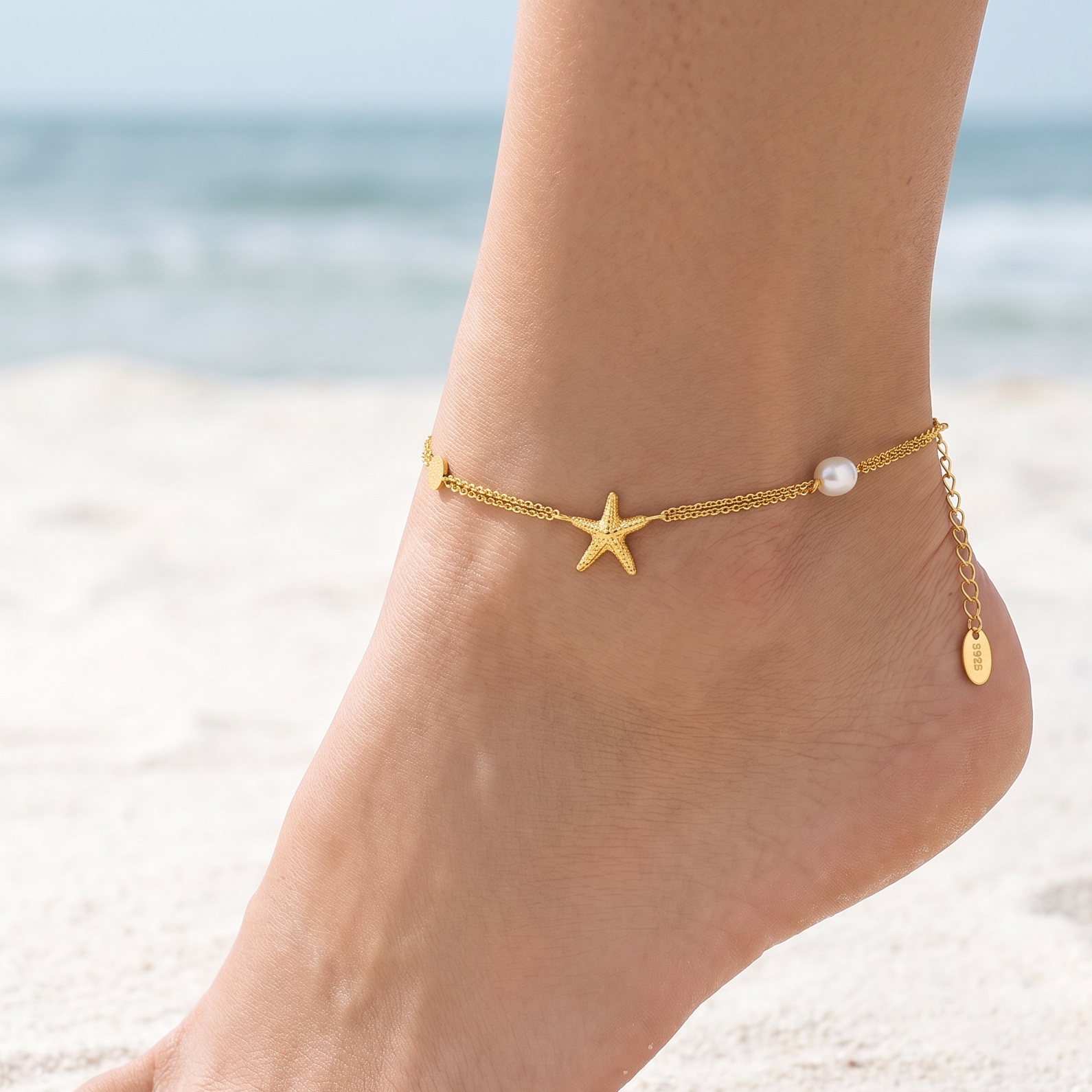 Selenichast Starfish Anklet