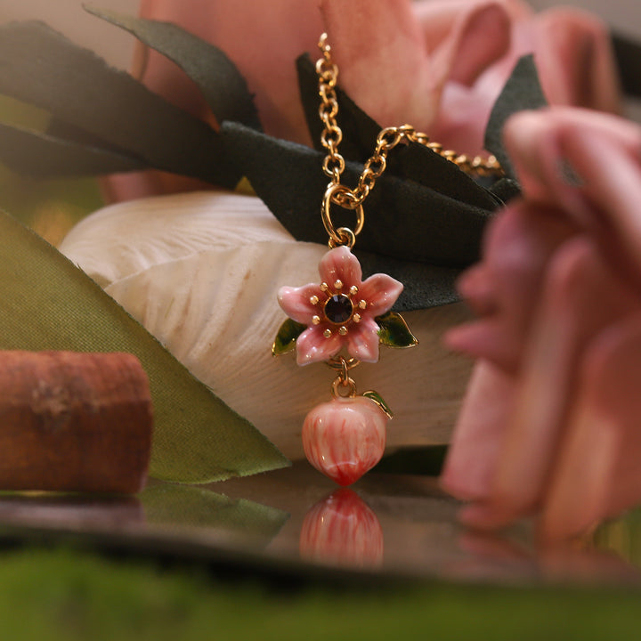 Peach Blossom Necklace