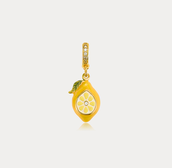 Selenichast Lemon Enamel Charm