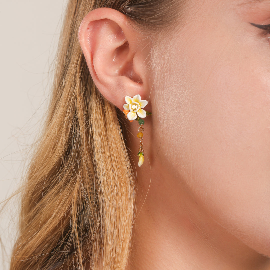 Orange Blossom Earrings