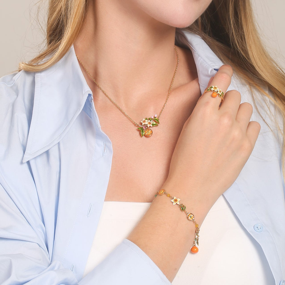 Orange Blossom Bracelet
