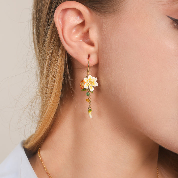 Orange Blossom Earrings
