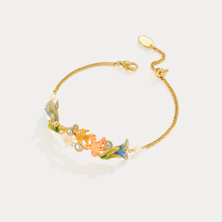 Selenichast Whale Bracelet Animal Jewelry