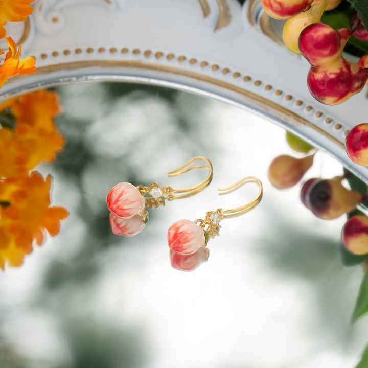 Peach Earrings