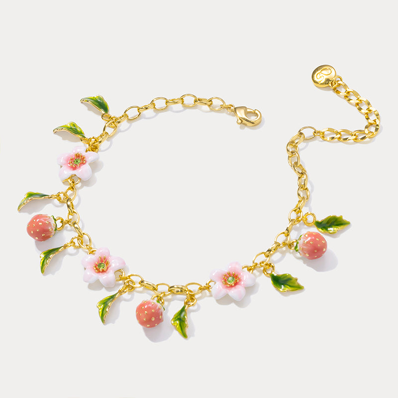 Strawberry Blossom Bracelet