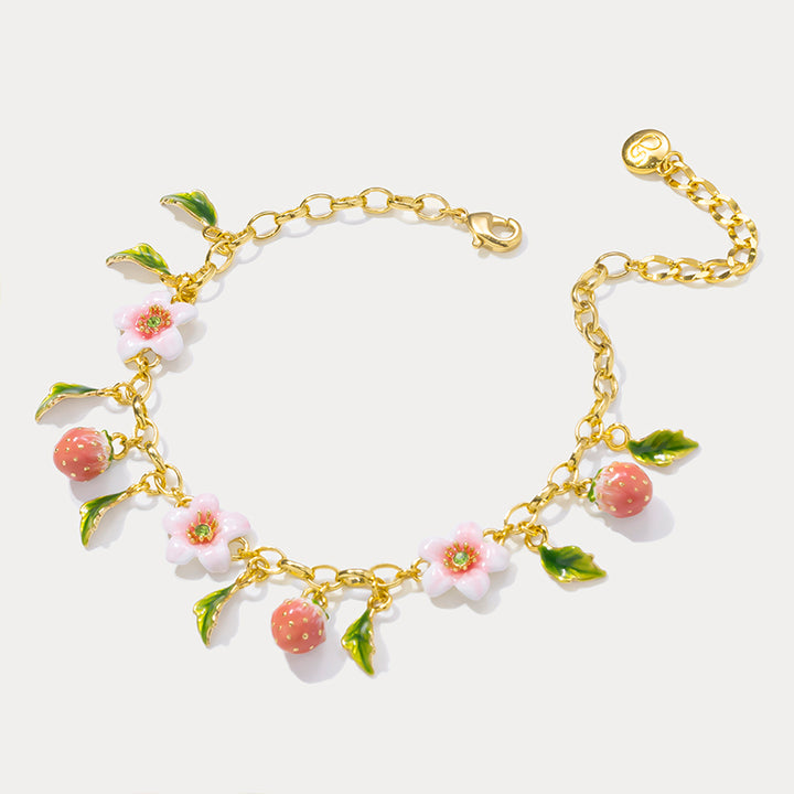 Strawberry Blossom Bracelet