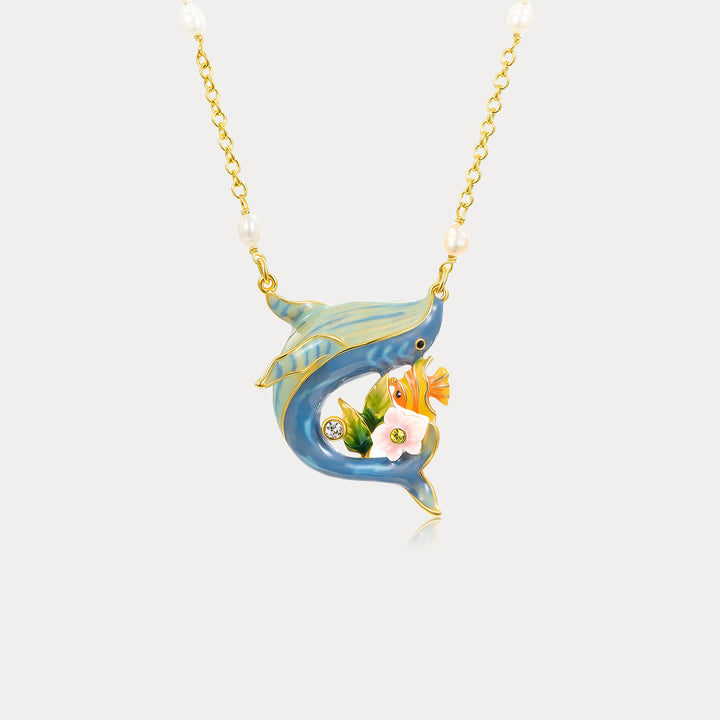 Selenichast Whale Necklace Animal Jewelry