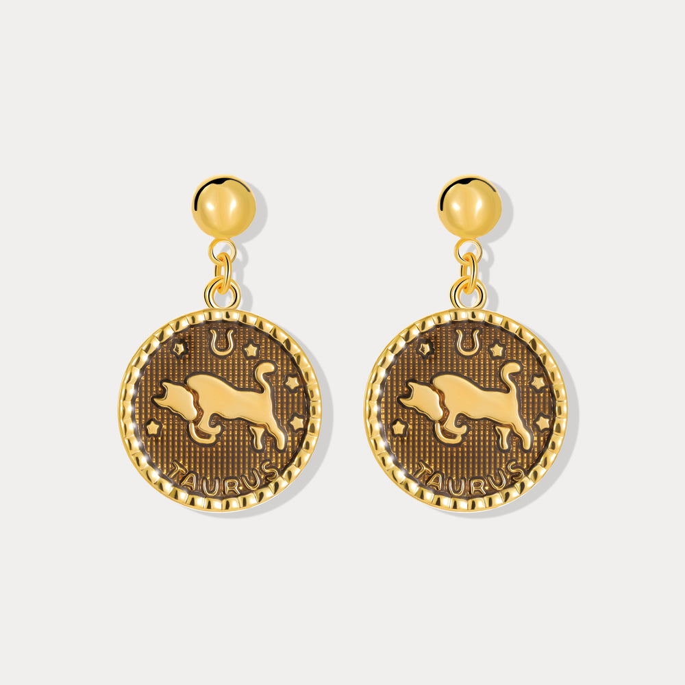 Taurus Constellation Earrings