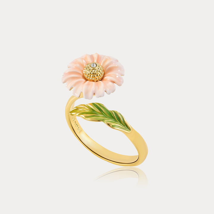 Pink Daisy Ring