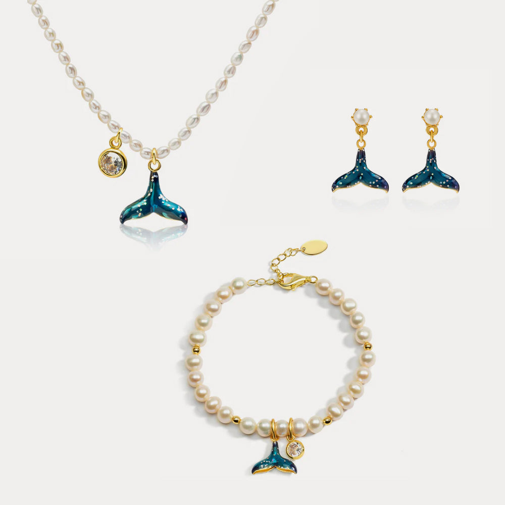 Selenichast Mermaid Tail Pearl Gift Set