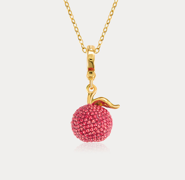 Selenichast Bayberry Pendant Necklace Summer Jewelry